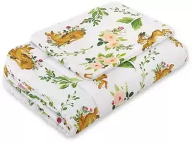 Bobono Patalynės komplektas kūdikiui Miško gyventojai“ 75x100 cm