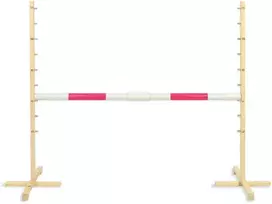 Super Hobby Horse Šuolių kliūtis Hobby Horse su rožine sija 120 cm