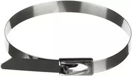Bradas Nerūdijančio plieno kabelių juosta 4,6x150 mm 25 vnt. Rutulinės spynos kortelė