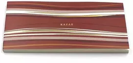 Užrašų lapelių knygelė „Kaza-e Memo Pad”, linija 8mm-raudona TKE-MP-RD