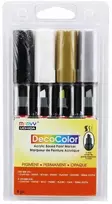 Akriliniai markeriai Marvy Decocolor Acrylic #315-4B, 4 vnt.