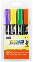 Akriliniai markeriai Marvy Decocolor Acrylic #315-4D, 4 vnt.
