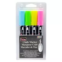 Marvy Uchida Kreidiniai markeriai Marvy Bistro Chalk Marker #480-4H 4vnt.