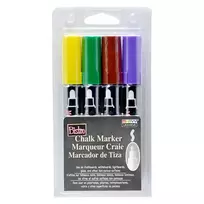 Marvy Uchida Kreidiniai markeriai Marvy Bistro Chalk Marker #480-4D 4vnt.