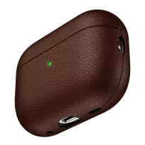 KeyBudz Artisan Series Leather dėklas skirtas AirPods Pro - Natural ruda