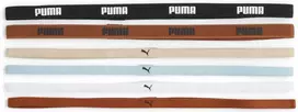 Puma Galvos Juosta At Sportbands (6pcs) Baltas Juodas Brown 053452 28