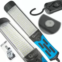 Geko LED dirbtuvių lempa 230V 15W su magnetu, kabliu ir 5m laidu (40)