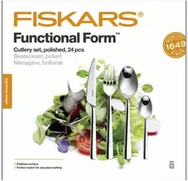 Serviravimo įrankių rinkinys Fiskars Functional Form 1071623; 24 vnt.