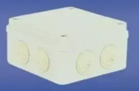 Elektro Plast 28.131 Ant paviršiaus montuojama hermetiška dėžutė 108x108x56mm IP44 balta PH-1A.3B 28.131