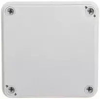 Elektro Plast 28.11 Hermetiška poleistinė dėžutė ant sienos 108x108x56mm IP65 pilka PH-1A.1 28.11