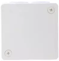 Elektro Plast 61.125 Dėžutė hermetiška tuščia 86x86x40mm IP55 balta VP 022-01 61.125