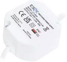 Impulsinis maitinimo šaltinis ESPE LP-3024 (30W, 1.25A/24V, hermetinis IP67, 50x47x25)