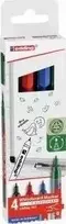 Žymeklių baltai lentai rinkinys Edding E-361, 1 mm, 4 spalvos