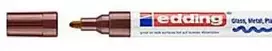 Povl Klitgaard Co EDDING 750 - Brown - Brown - Baltas - 1 colours - Bullet tip - Round - 2 mm