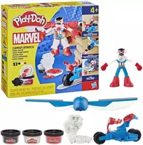 Hasbro PLAY-DOH Kapitono Amerikos moto-slicer rinkinys, G05555L0