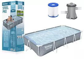 Bestway RĖMO baseinas 366 cm x 201 cm x 66 cm 7in1 561FV