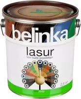 Helios Dažyvė medienai Belinka LASUR spalva Nr.17, Spalva: 17 - Tikmedis, Pakuotė: 5 L