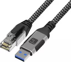 Techly USB-A į Gigabit Ethernet RJ45 tinklo kabelis 3m
