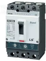 Ls Electric LSiS Lieto korpuso grandinės pertraukiklis TS 3P 125A serija, apsauga ATU 50kA TS160N ATU 125A 3P