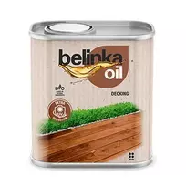 Helios Alyva medinėms terasoms Belinka OIL DECKING - Spalva 201 2,5L, Spalva: 201 - Bespalvė ant ąžuolo, maumedžio ir tikmedžio, Pakuotė: 2,5 L