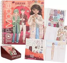Top Model Populiariausias modelis – TOPModel Dress Me Up lipdukų knygelė COZY ()