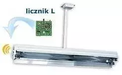 Germicidinė UV-C lempa NBV 2×55 SL (lubinė, su skaitikliu)
