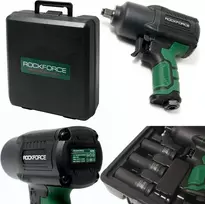 Smūginis veržliasukis Rockforce KLUCZ pneumatinis 1450Nm 1/2" TWIN HAM MER