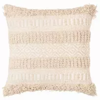 Atmosphera Cotton Dekoratyvinė pagalvėlė Lova Smėlis, medvilnė, boho, 40 x 40 cm