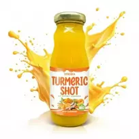 Pagaminta Es Ciberžolės šotas su mandarinais, 200 ml