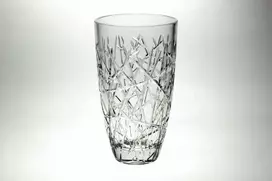 Crystal Bohemia Bohemia krištolinė vaza 25,5 cm.