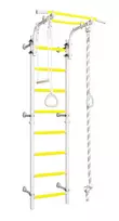 Sporto kompleksas (gimnastikos sienelė) SANRO TOPLINE balta-geltona, 225x49cm