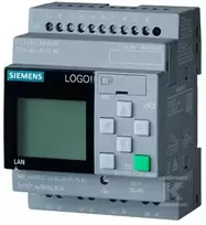 Siemens LOGO! 24CE, logiczny moduł, display PU/I/O: 24V/24V/24V transistor, 8DI (4AI)/4DO