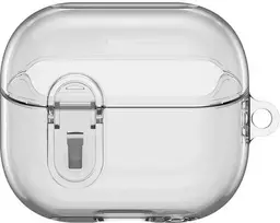 DUX DUCIS SECI - apsauginis dėklas skirtas Samsung Galaxy Buds 3/ Buds 3 Pro skaidrus