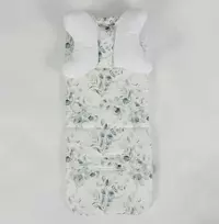 Baby Matex Spaudimą mažinantis įdėklas, 32x75 cm vežimėliui, kūdikio pagalvėlė su drugelio forma, AERO MESH 3D audinys, lopšiui ir lovelei, minkštas čiužinukas