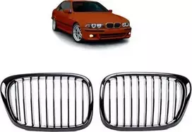 MTuning vienos briaunos sportinės grotelės blizgios juodos BMW 5 E39 1995-2003