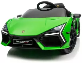 Ramiz Elektromobilis Lamborghini Revuelto, Žalias