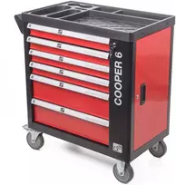 Įrankių vežimėlis G21 Cooper 6, 6350402