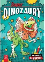 Aksjomat Super Dinozaurai. Piešimo knyga berniukams KS1034
