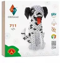 Alexander 3D origami kūrybinis rinkinys – dalmantinas ZA6076