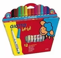 Fila Giotto flomasteriai 12 spalvų BeBe (GIOT0046)