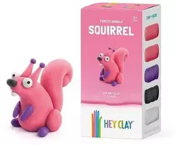 TM Toys TM Žaislai TMT HeyClay Gyvūnėliai Voverės 3 vnt. pakuotė HCL30110 07575
