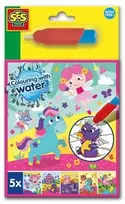 SES Creative - Spalvinimas su Vanduo - Fantazijos spalvinimo knygelė - (S00133)