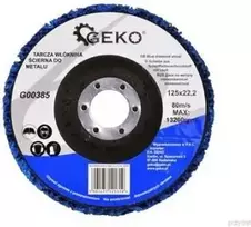 Geko 125 mm neaustinis šlifavimo diskas INOX metalui (G00385)