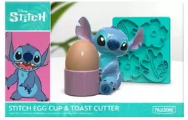 Paladone PALADONE Disney Stitch kiaušinių laikiklis ir skrebučio keptuvė