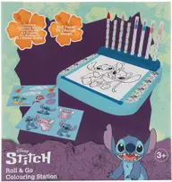 Cyp Brands Disney Stitch roll & go colouring station