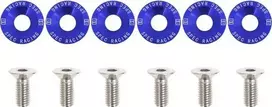 D1Spec_D Sparno poveržlių varžtai D1 8mm mėlyni