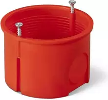 Elektro Plast Nasielsk 0281-01 Įleidžiamoji dėžutė 60 mm su PK-60 PRO 0281-01 varžtais /100 vnt./