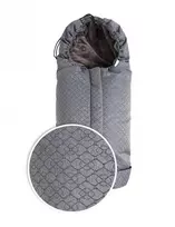 Baby Matex Triton kojų movas, vežimėlio miegmaišis, vandeniui atsparus žieminis uždangalas vaikams, 100 cm ilgio, su dvipusiu užtrauktuku, 3 ir 5 taškų diržams, lengvai valomas dugnas, šiltas vokelis į vežimėlį