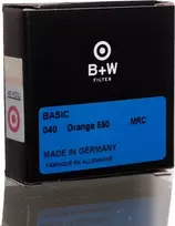 Filtras B+W Filtras oranžinė Basic 040 Oranžinis MRC 1102657 52mm