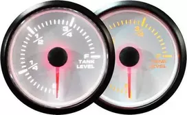 Auto Gauge Automatinis kuro matuoklis „Laikrodis“ automatinis kuro matuoklis STP2W 52 mm – kuro lygio matuoklis 10–180 omų